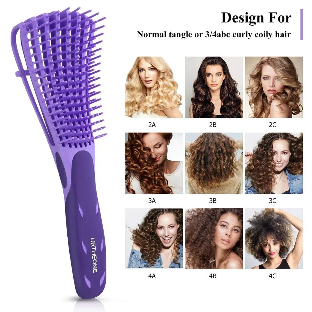 Detangling Hair Brush, Detangling brush for Adults and Kids, Comb Set for Kinky
